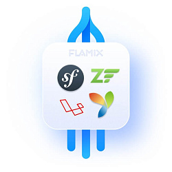 Frameworks integration: Laravel, Symfony, Yii, RoR, etc